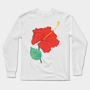 Hibiscus Long Sleeve T-Shirt